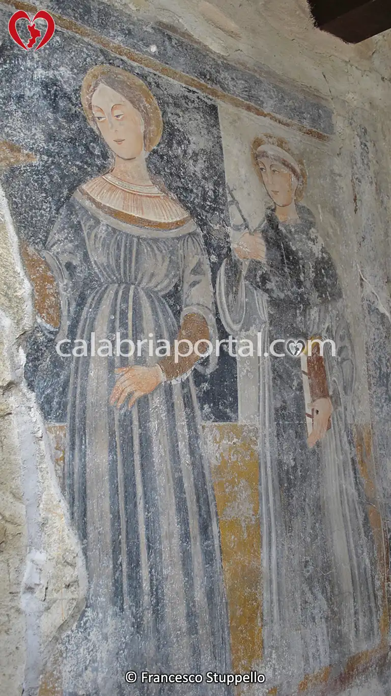Gli affreschi della seconda fase della Chiesa della Madonna della Neve Gli affreschi della seconda fase della Chiesa della Madonna della Neve