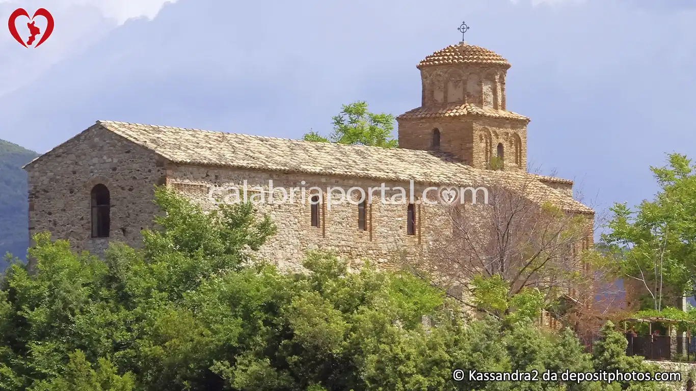 Scorcio del Monastero di San Giovanni Theristis a Bivongi