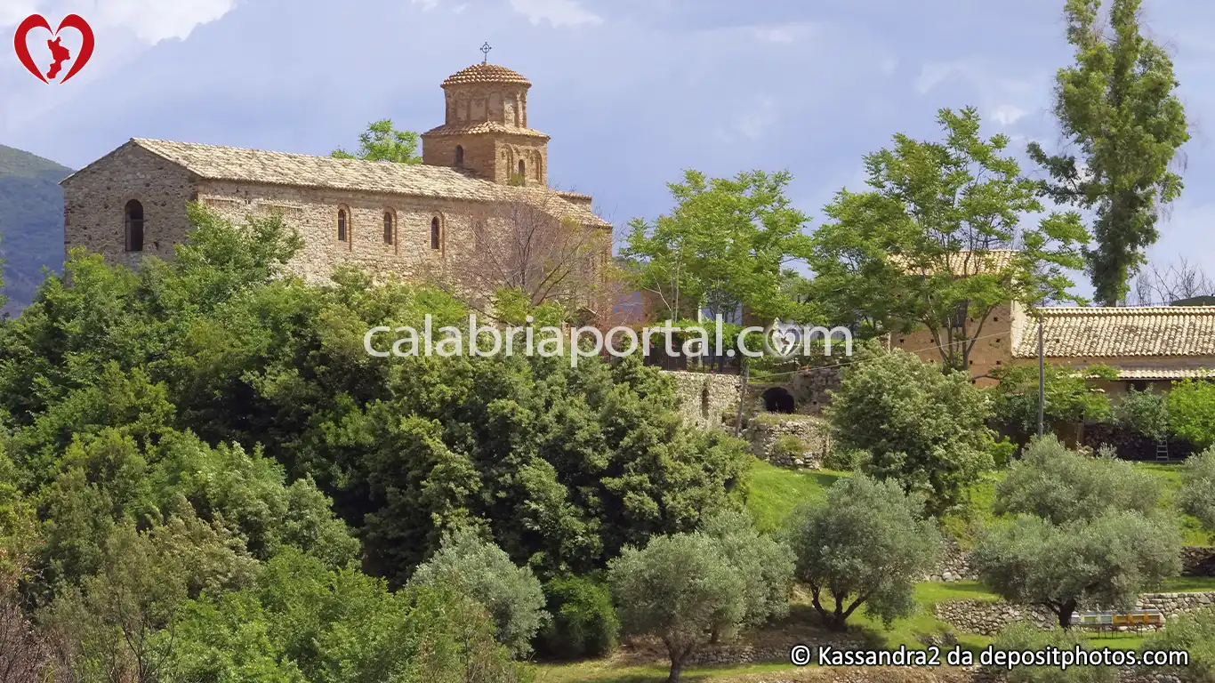 Scorcio del Monastero di San Giovanni Theristis a Bivongi