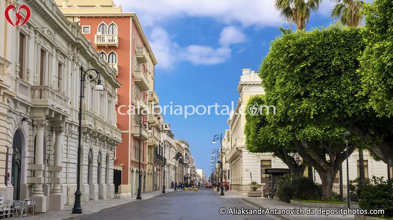 Scorcio del Centro Storico di Reggio Calabria