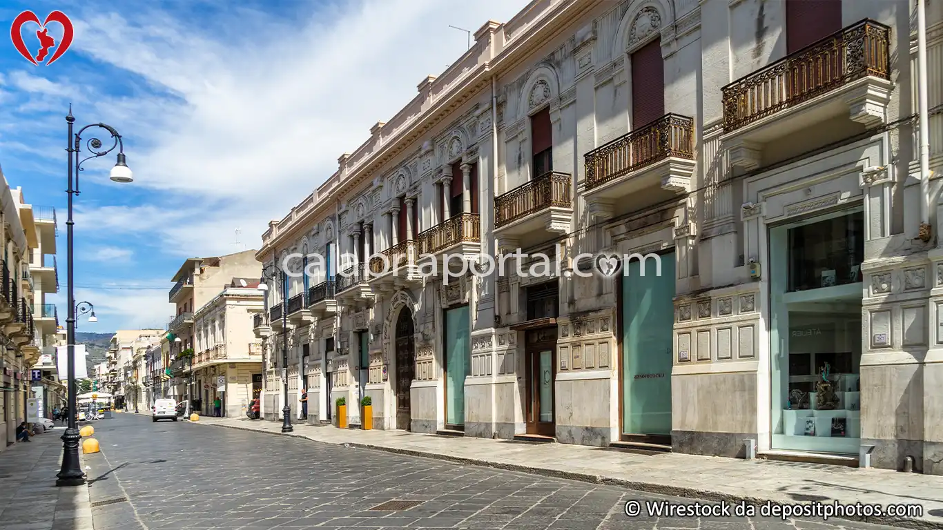 Scorcio del Centro Storico di Reggio Calabria