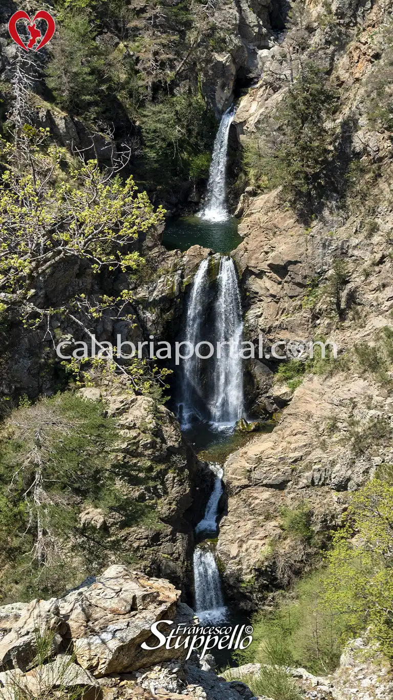 Cascate dell'Amendolea nel Parco Nazionale dell'Aspromonte