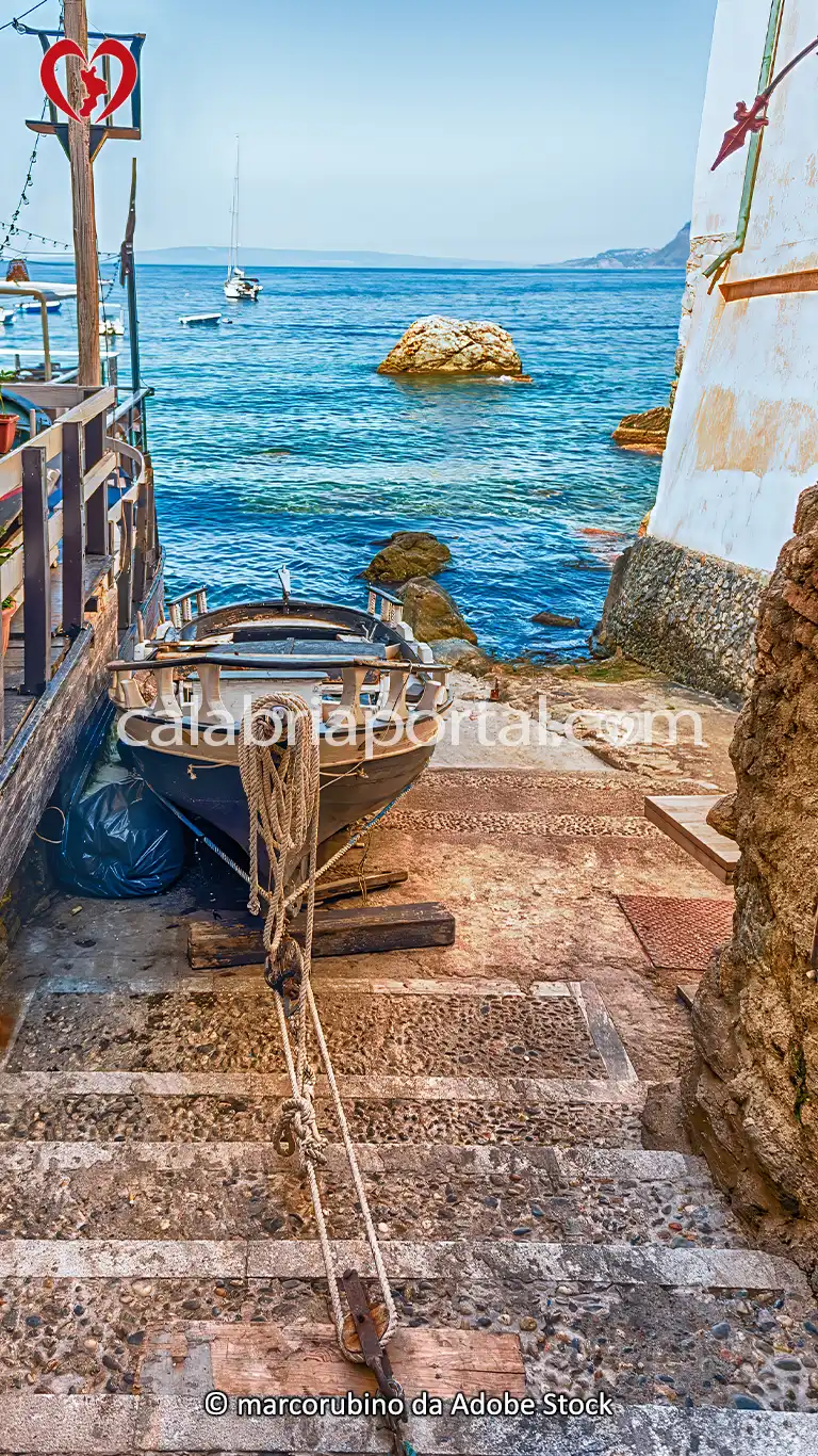 Scorcio di Chianalea di Scilla