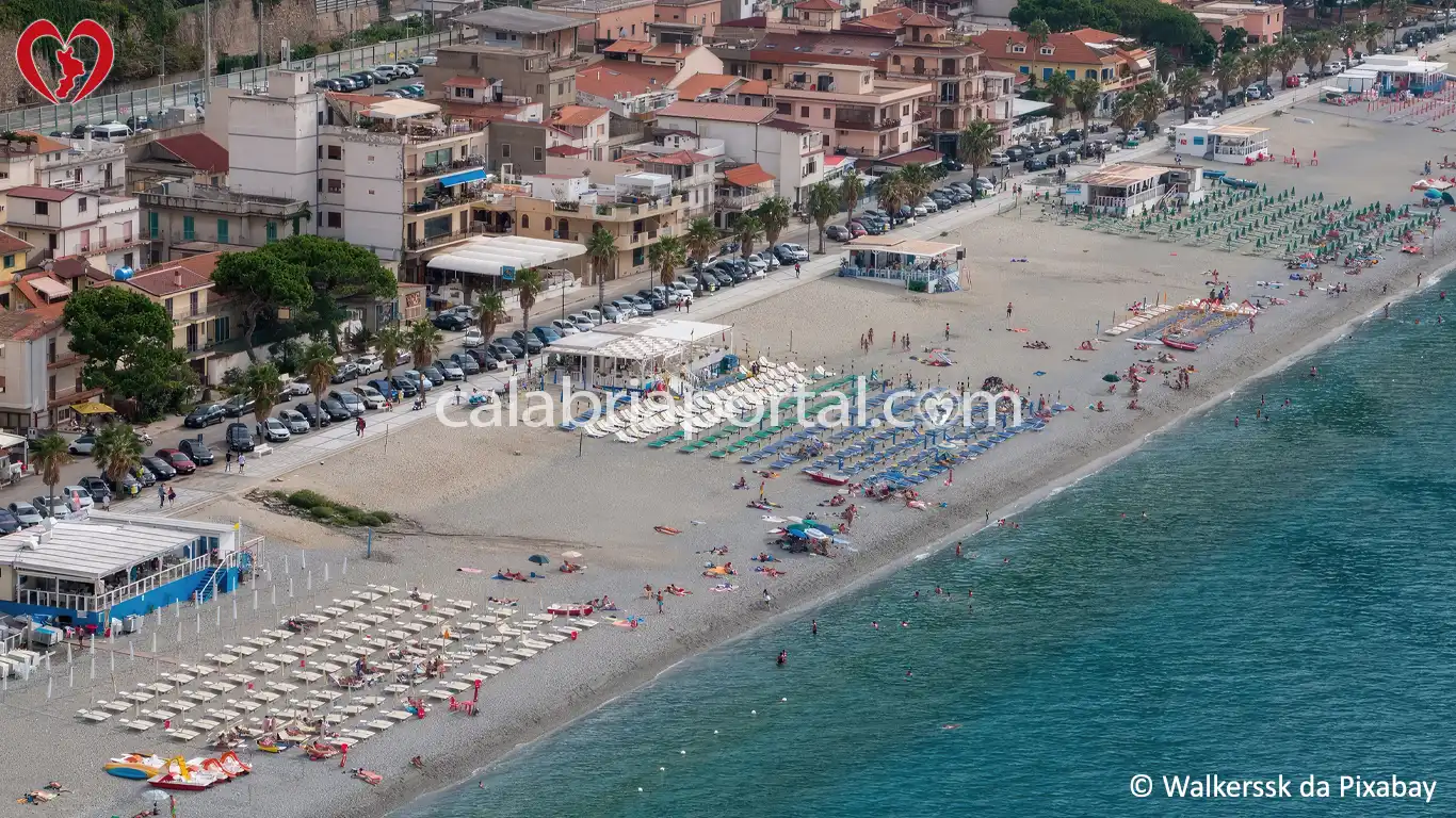 Spiaggia di Marina Grande a Scilla