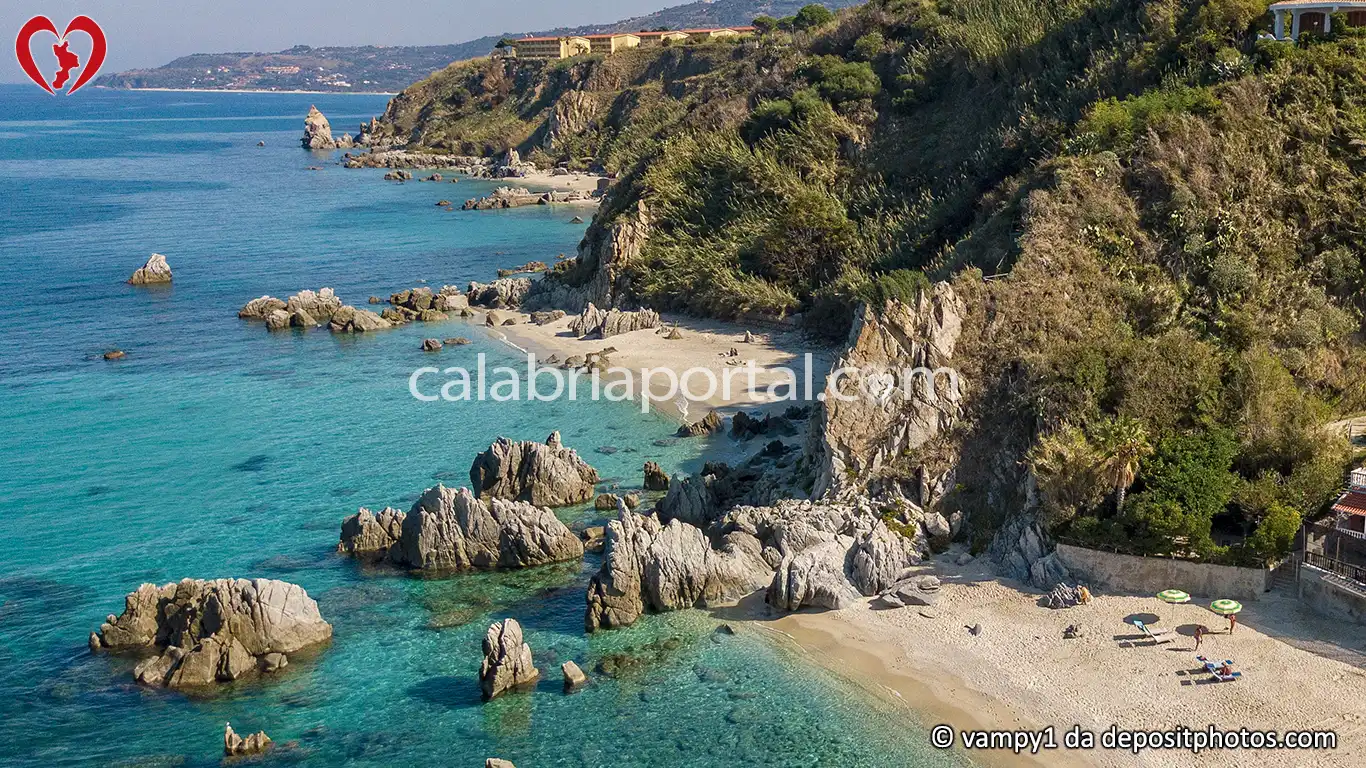 Spiaggia di Vardanello a Parghelia