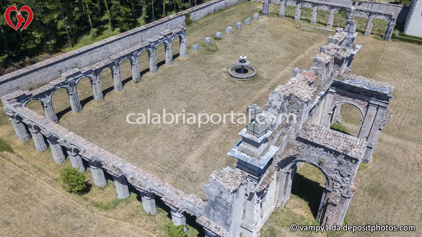 Scorcio dell'Antica Certosa di Serra San Bruno