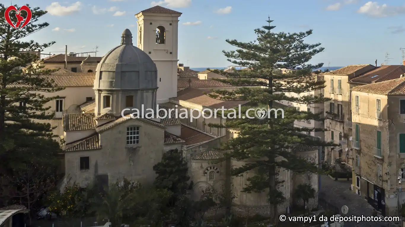 Scorcio della Cattedrale di Tropea Scorcio della Cattedrale di Tropea