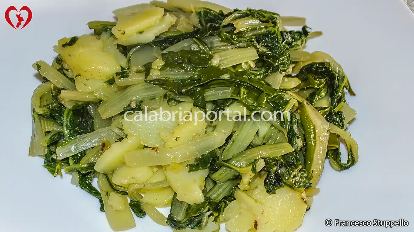 Ricetta delle Biete e Patate alla Calabrese