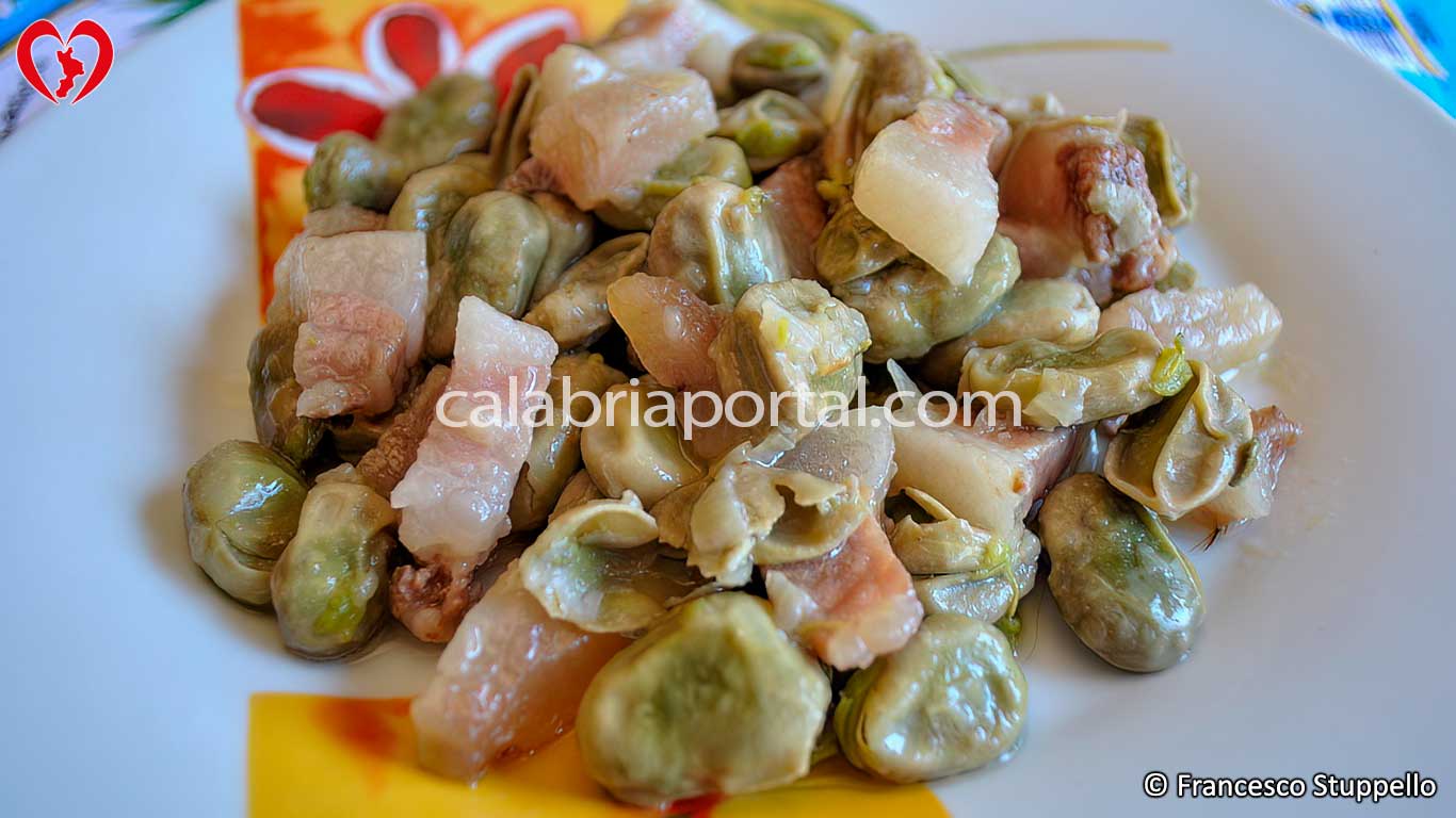 Ricetta Fave e Guanciale alla Calabrese