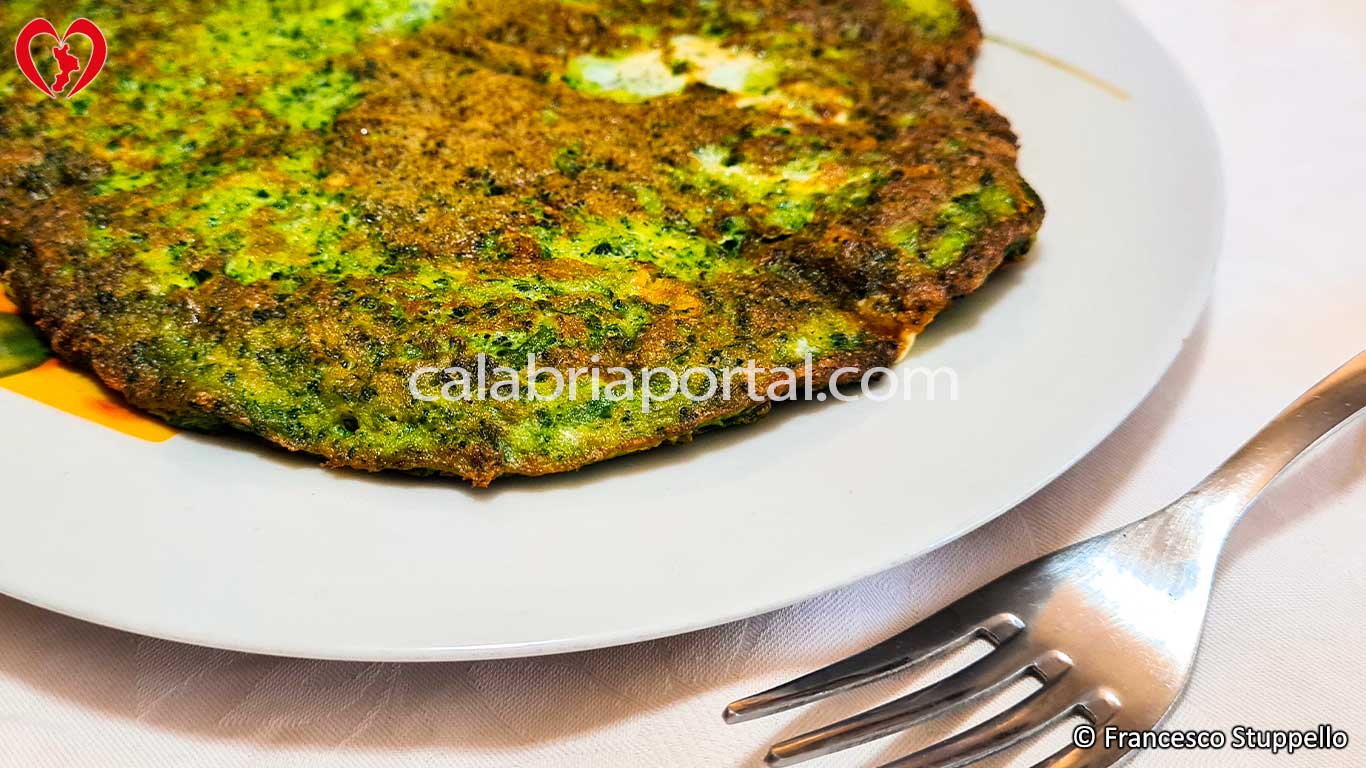 Frittata di Broccoli Neri