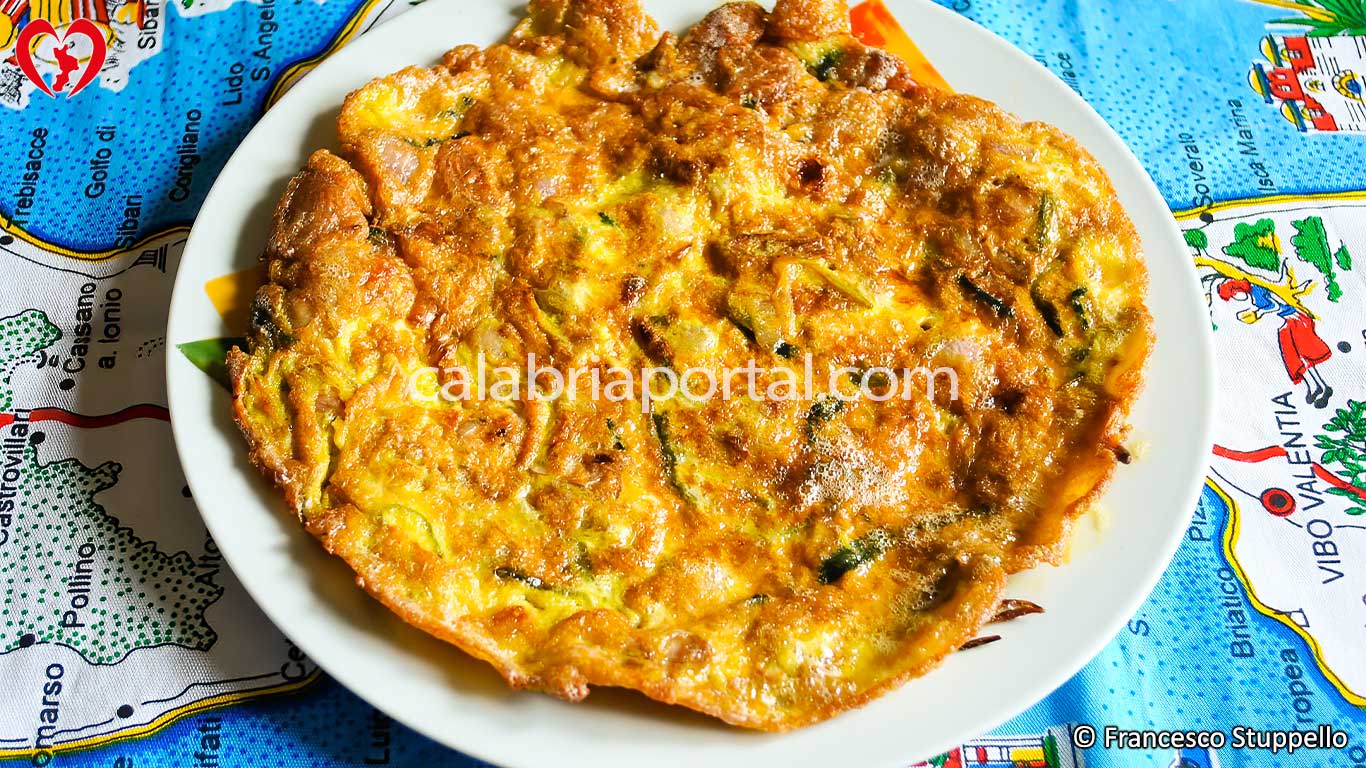 Frittata di Cipolline Selvatiche