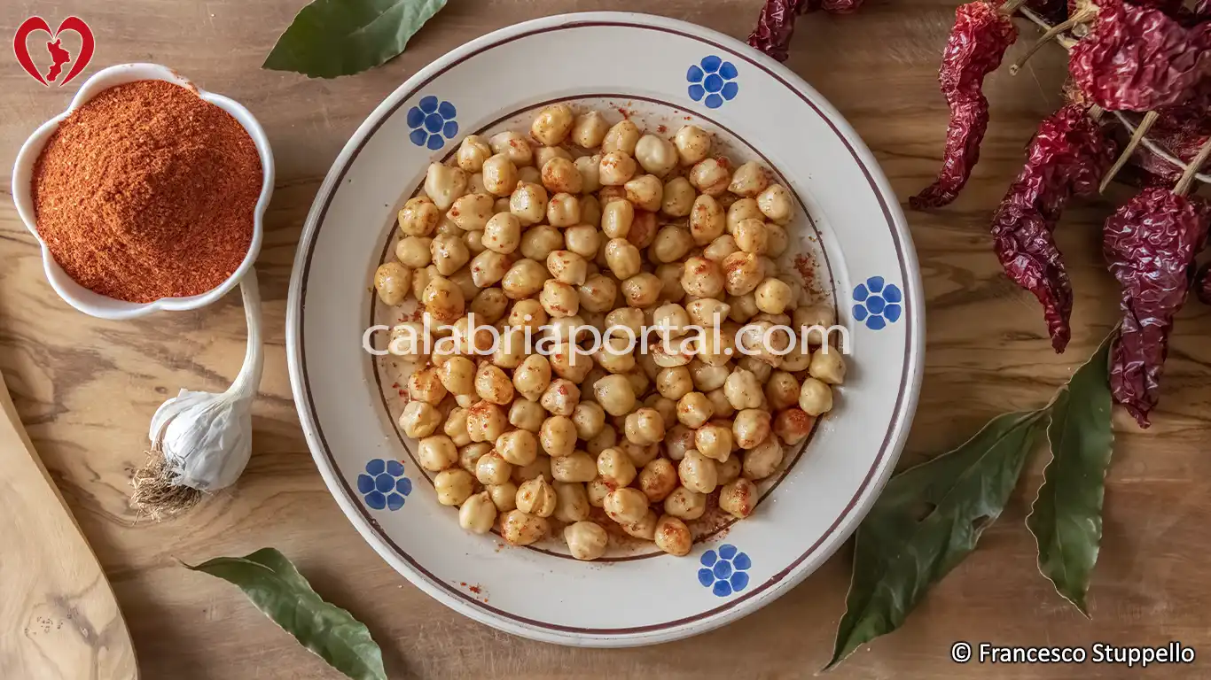 Ricetta dell'Insalata di Ceci alla Calabrese Ricetta dell'Insalata di Ceci alla Calabrese