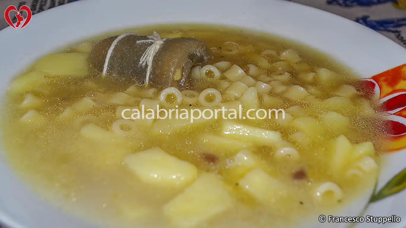 Minestra di Braciole di Cotiche e Patate