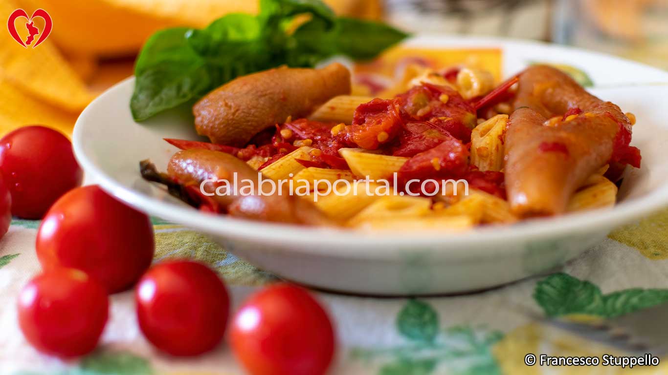 Penne con Cotiche di Maiale Salate