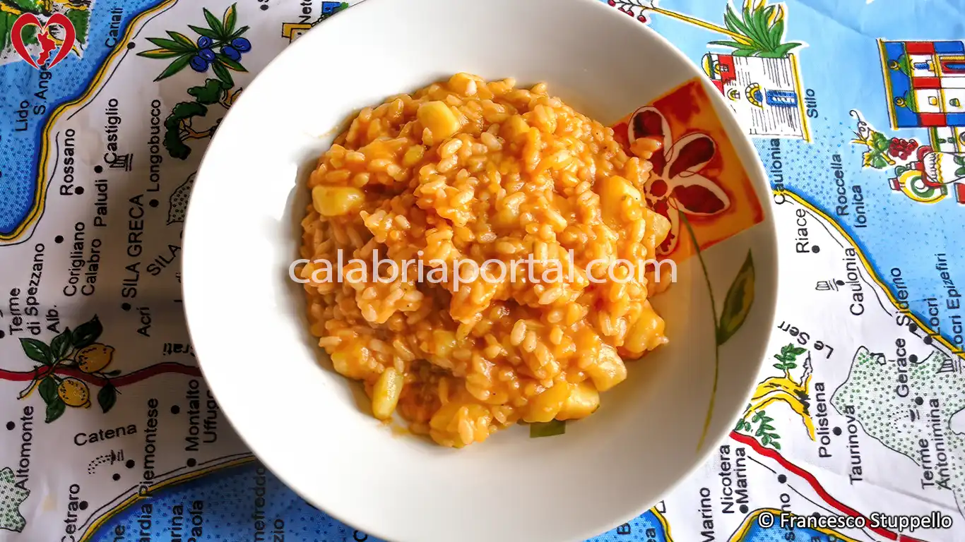 Ricetta Riso e Patate alla Calabrese: impiattate e servite
