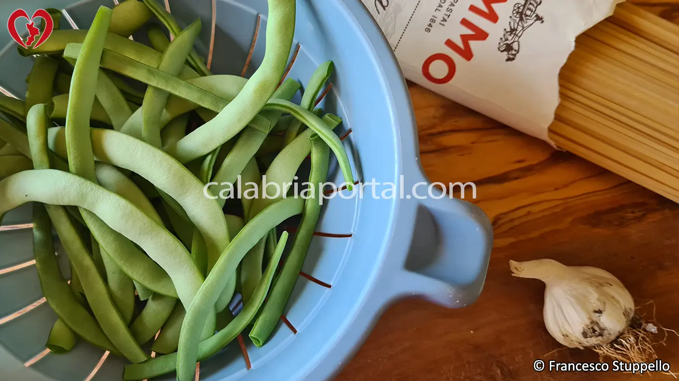 pasta con i fagiolini ricetta