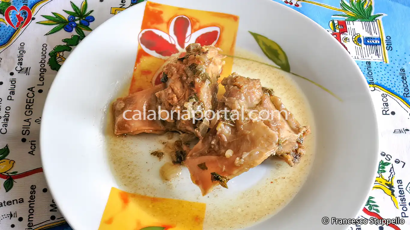 Ricetta del Coniglio all'Aceto alla Calabrese: il piatto pronto