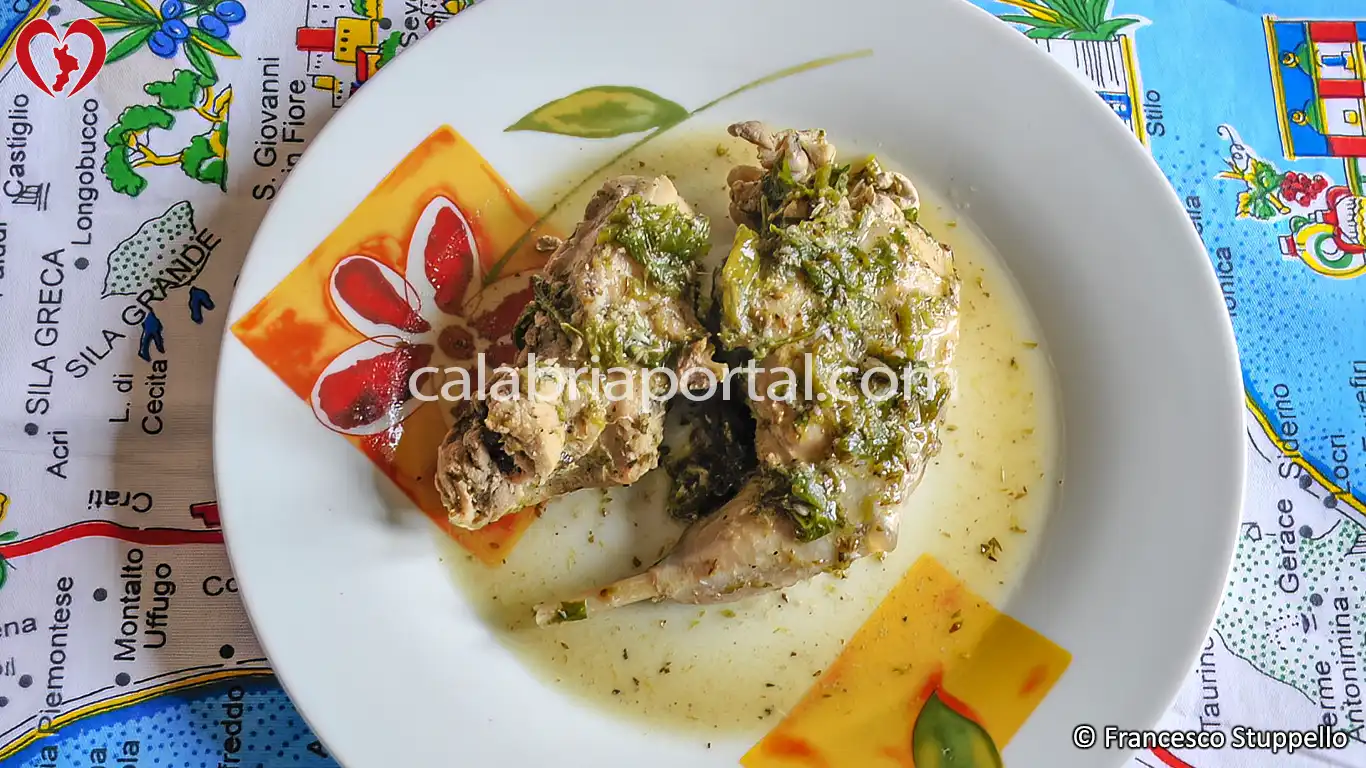 Ricetta del Coniglio all'Origano alla Calabrese Ricetta del Coniglio all'Origano alla Calabrese