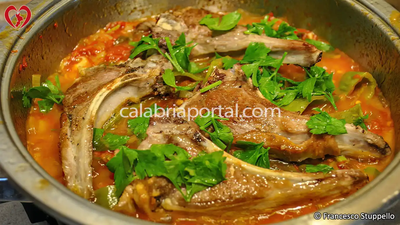 Ricette delle Costatine di Agnello alla Cosentina: la cottura Ricette delle Costatine di Agnello alla Cosentina: la cottura
