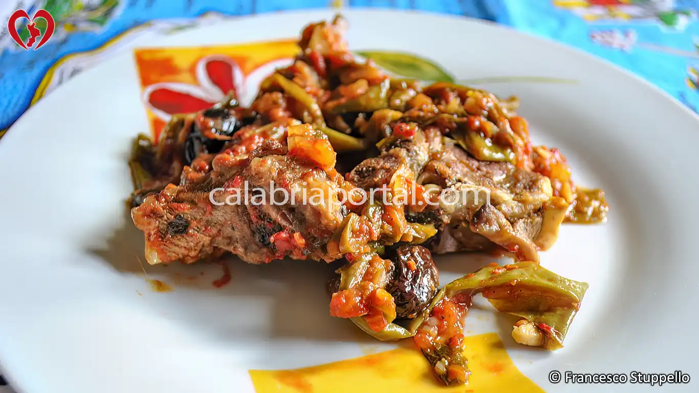 Costine di Agnello alla Cosentina