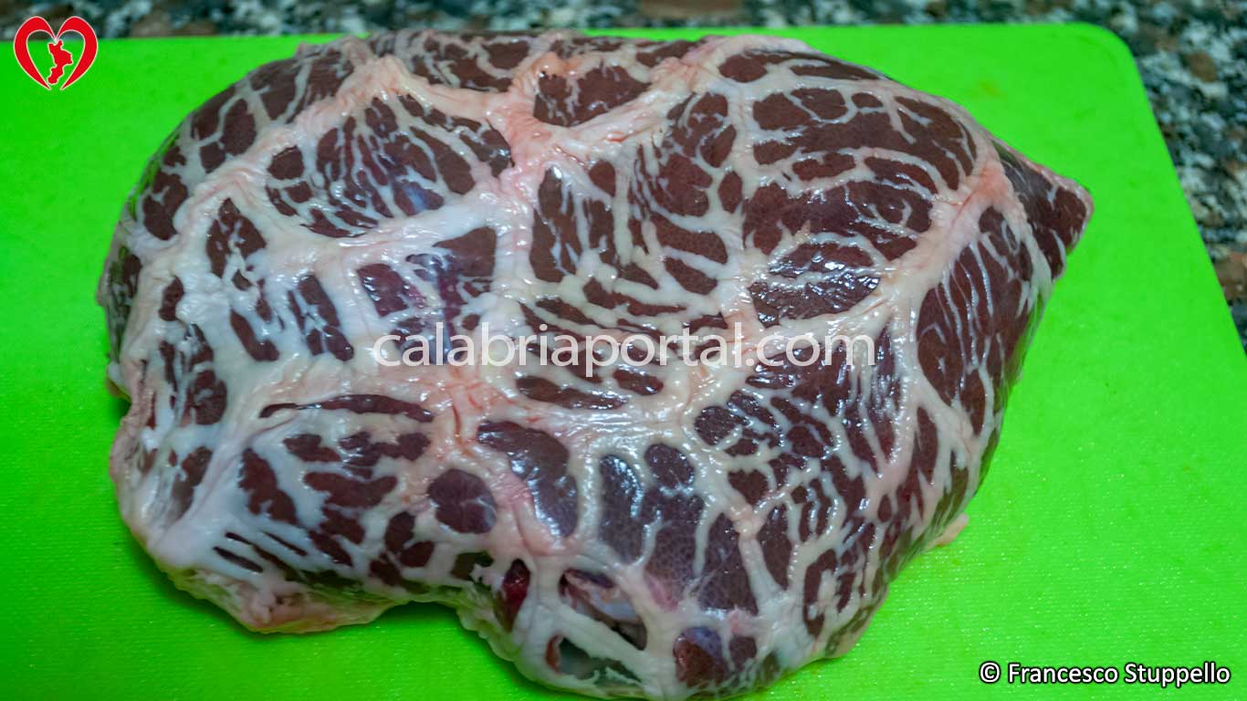 Ricetta del Fegato di Maiale in Rete al Formaggio: il fegato avvolto nell'omento