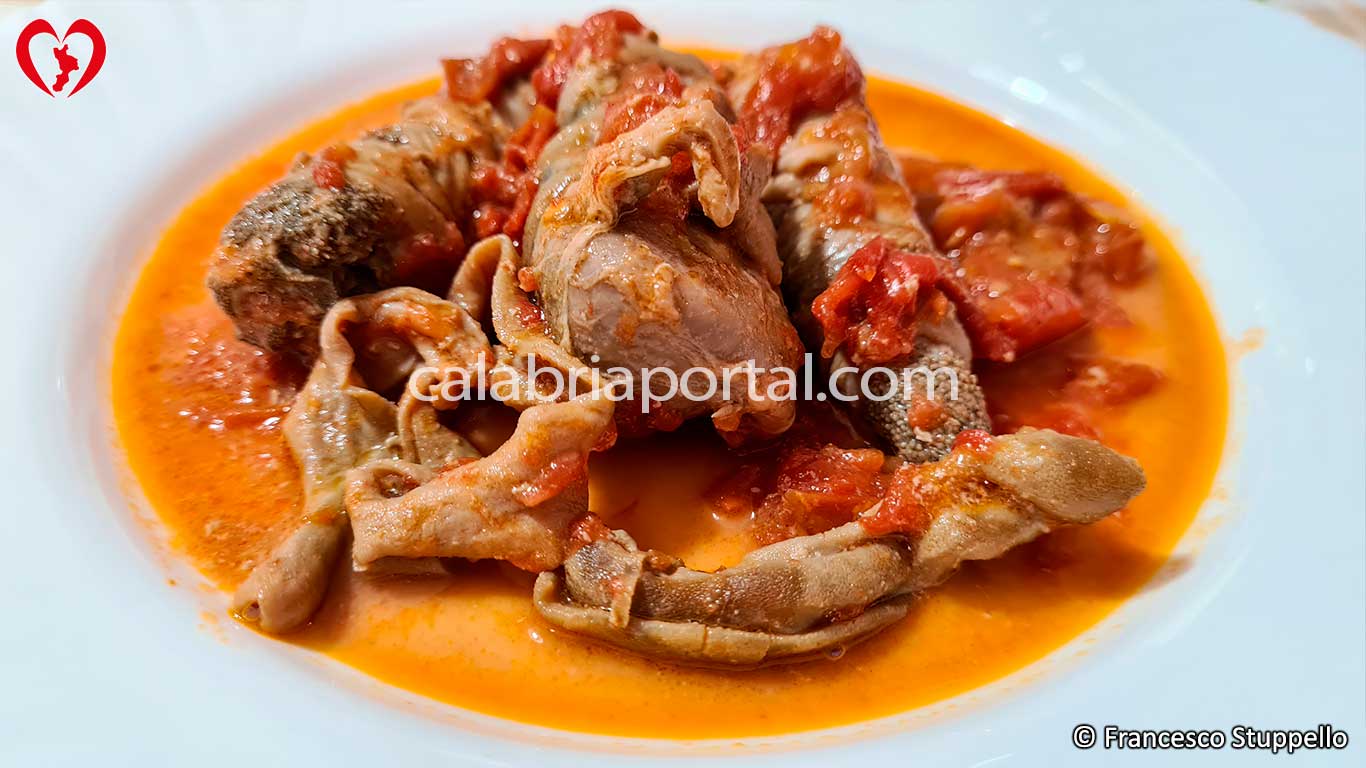 Ricetta delle Mazzacorde alla Calabrese