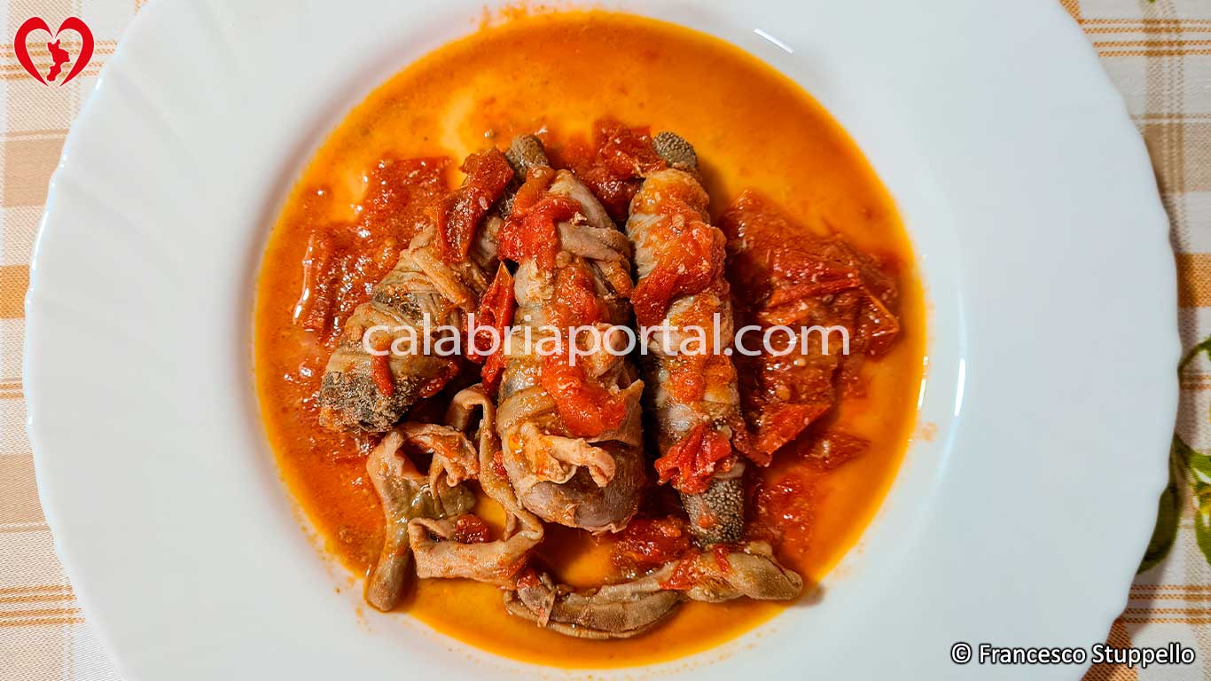 Ricetta delle Mazzacorde alla Calabrese: piatto pronto