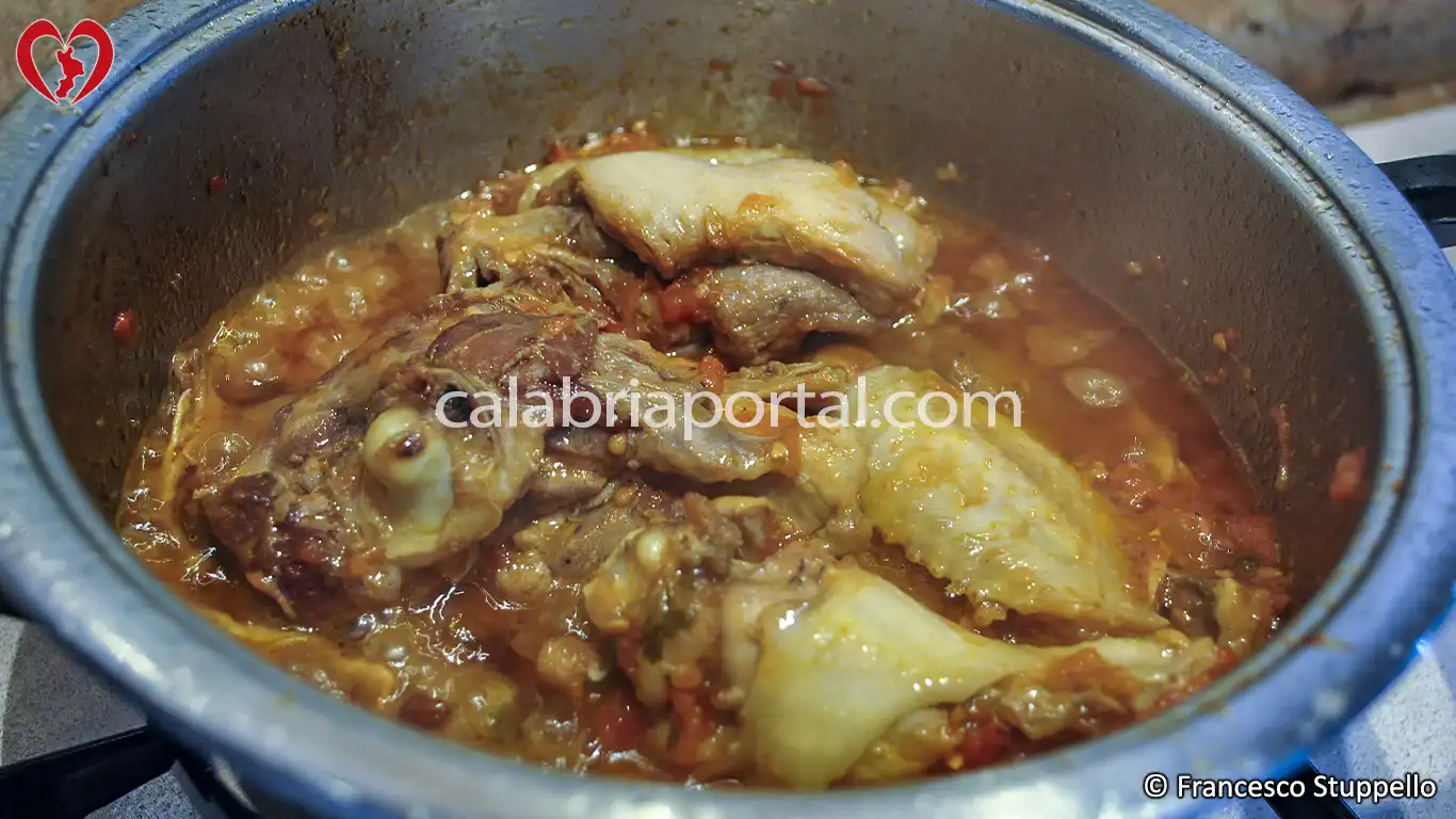 Ricetta del Pollo ai Funghi Porcini alla Calabrese: fate cuocere a fuoco lento. Ricetta del Pollo ai Funghi Porcini alla Calabrese: fate cuocere a fuoco lento.
