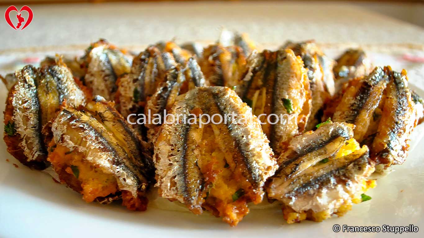 Ricetta delle Alici Ripiene alla Calabrese
