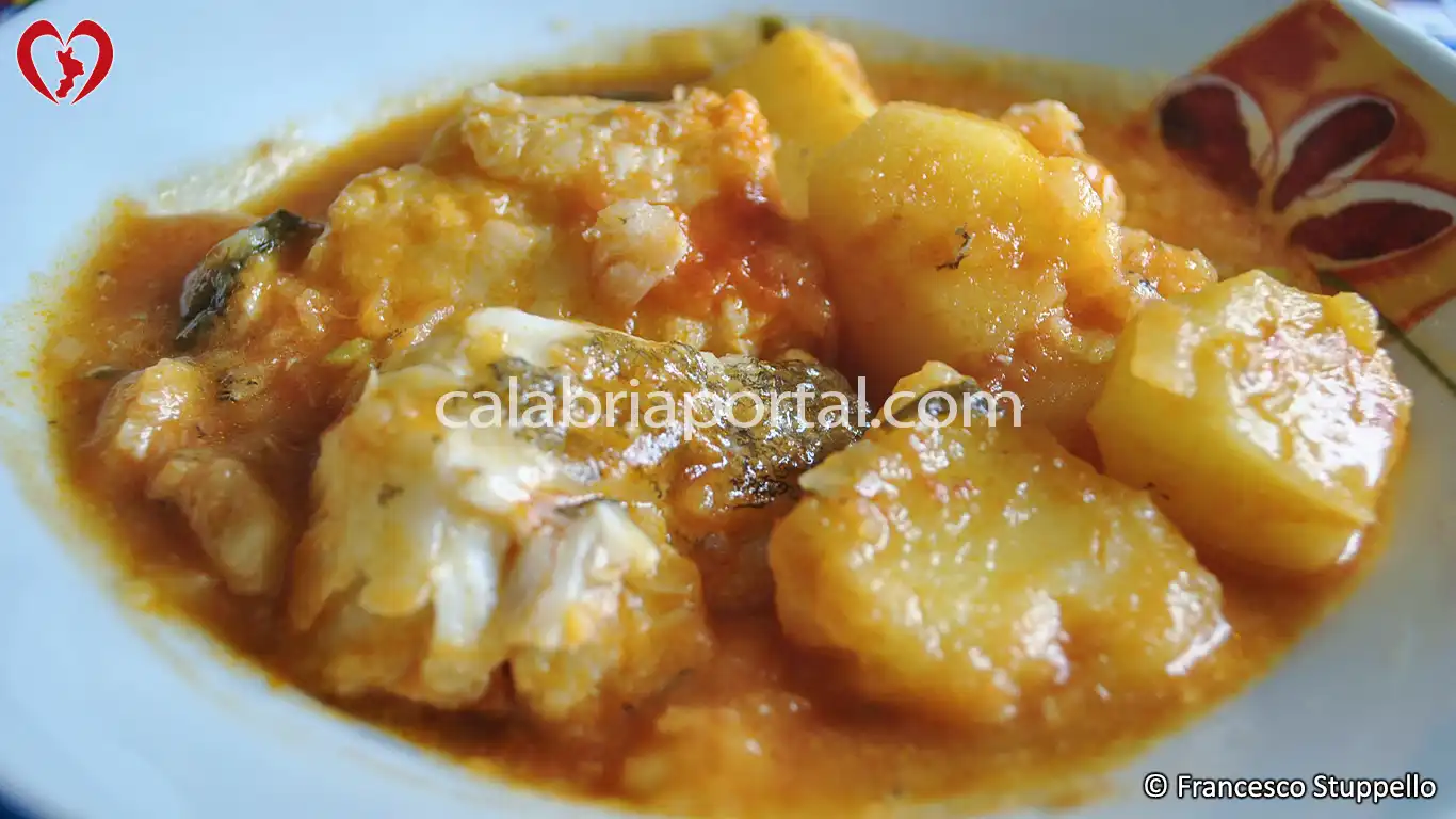 Baccalà con Patate Stufate