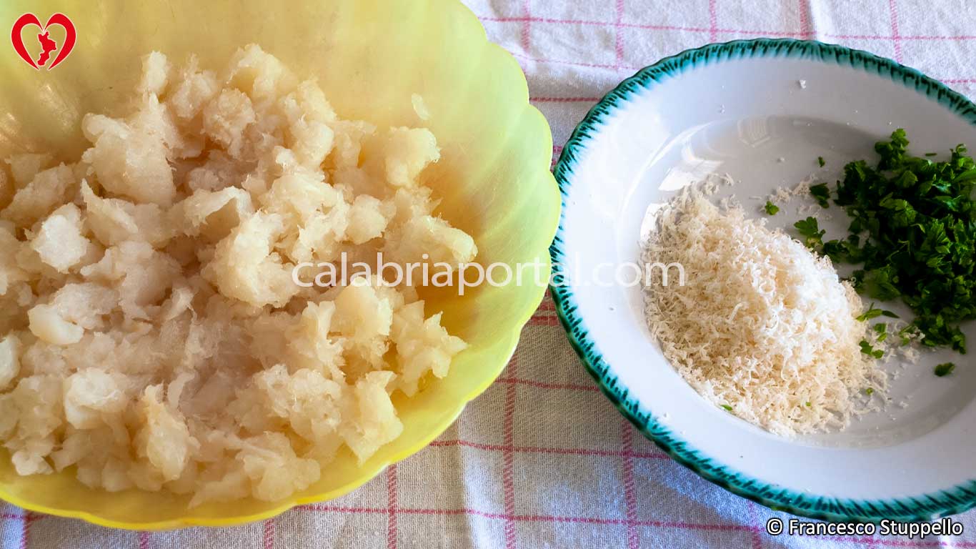 Ricetta delle Polpette di Baccalà: Ingredienti Ricetta delle Polpette di Baccalà: Ingredienti