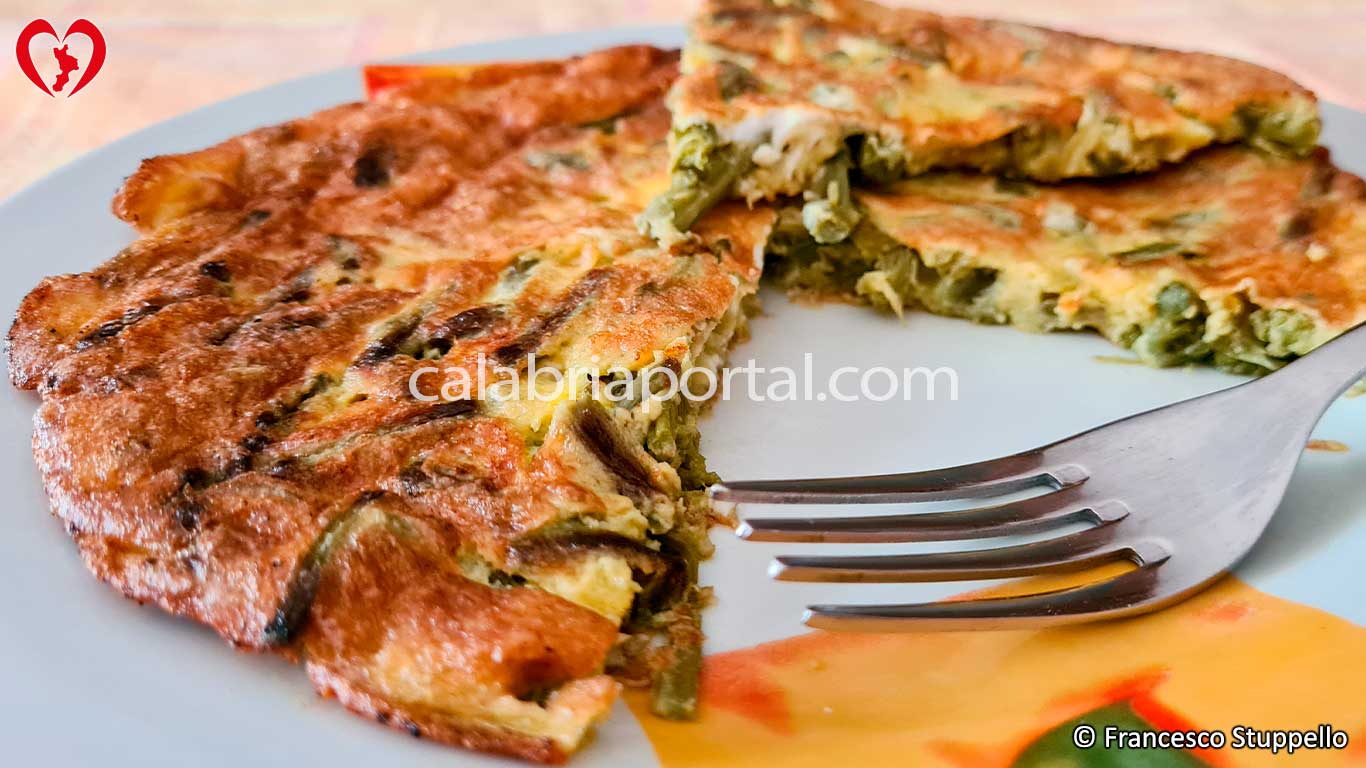 Ricetta della Frittata di Asparagi Selvatici alla Calabrese Ricetta della Frittata di Asparagi Selvatici alla Calabrese