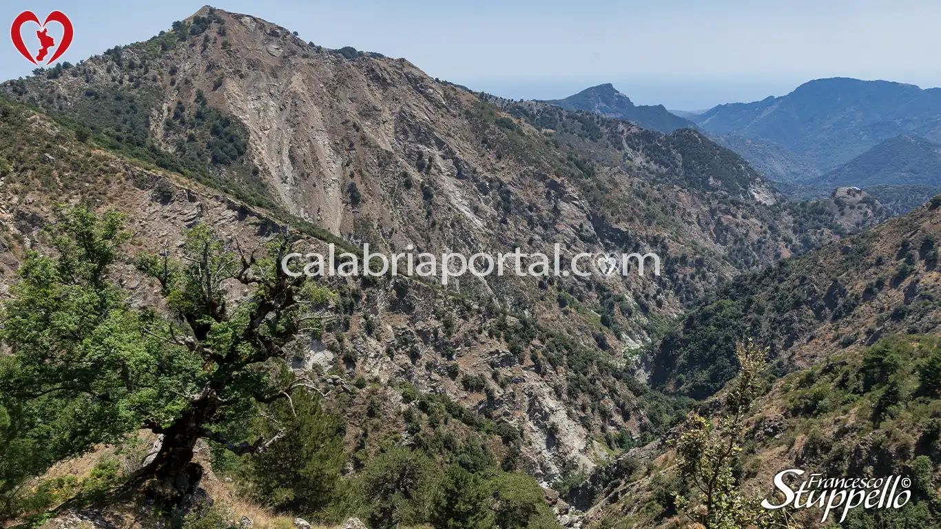 Il Puntone Galera sulla Valle del Ferraina Il Puntone Galera sulla Valle del Ferraina