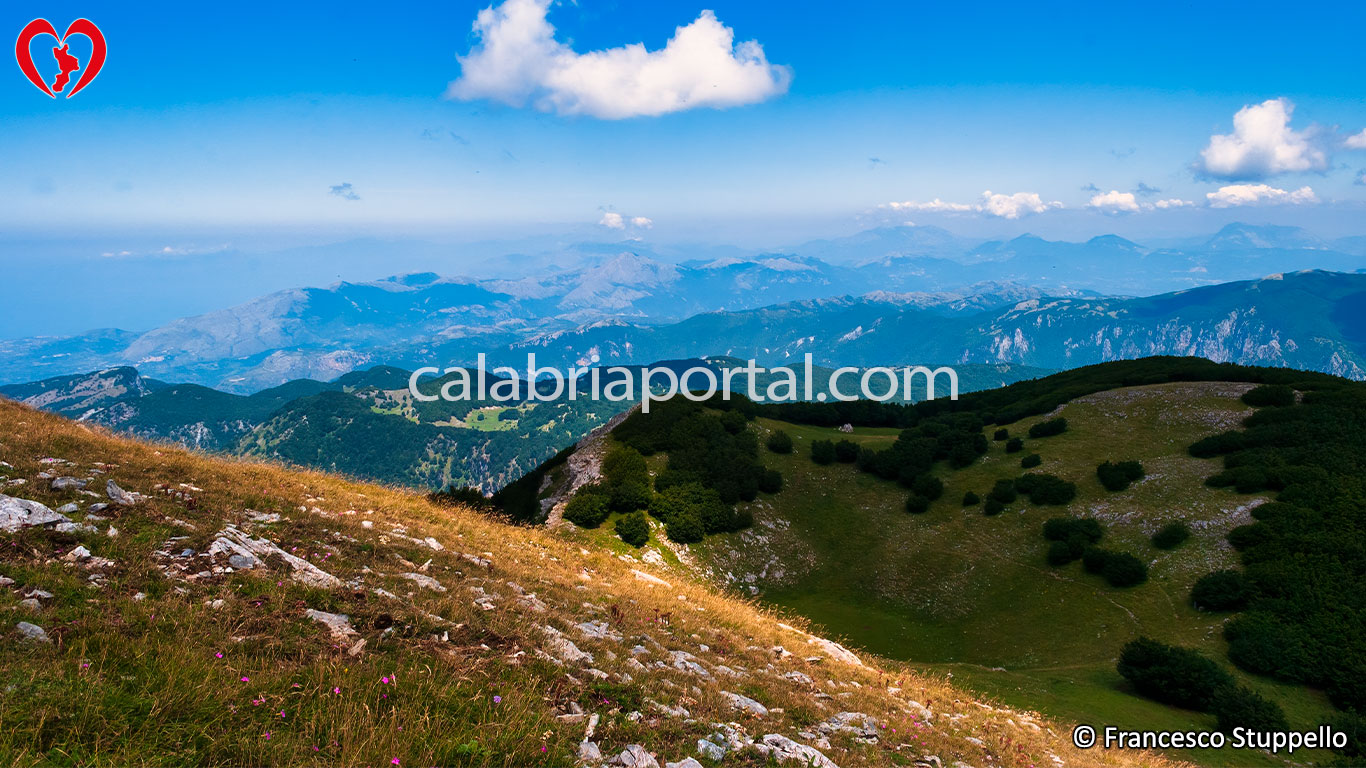 Monte Ciagola dal Cozzo del Pellegrino Monte Ciagola dal Cozzo del Pellegrino