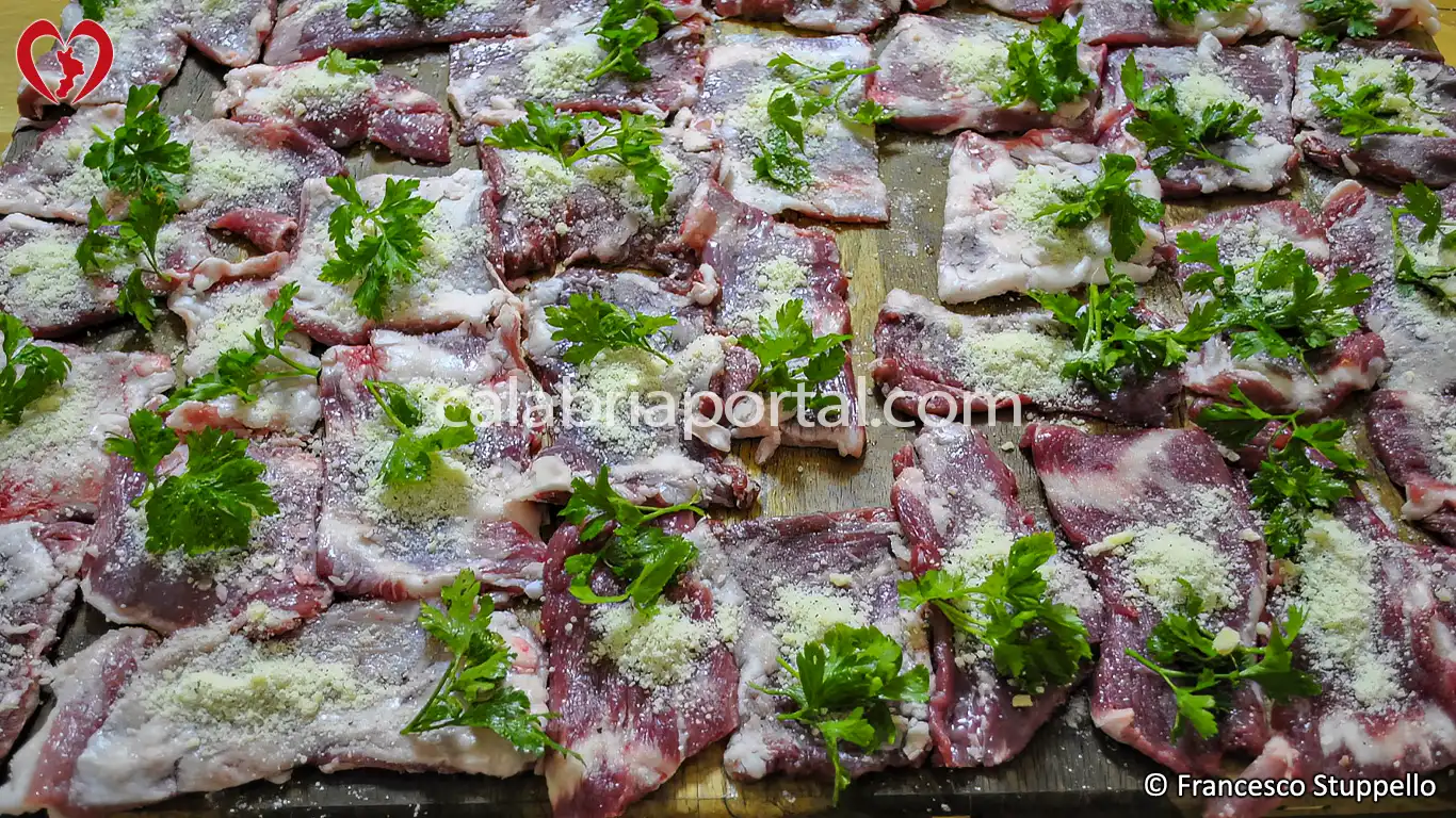 Braciole di Carne di Maiale alla Calabrese