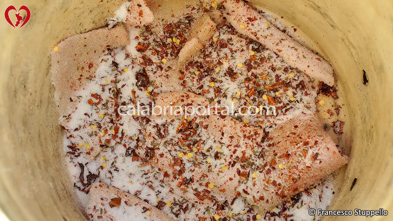 Cotiche di Maiale Salate alla Calabrese Cotiche di Maiale Salate alla Calabrese